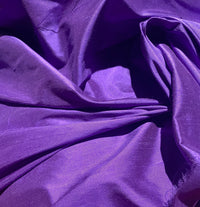 NEW Duchess Mable Designer 100% Silk Dupioni - Solid Electric Purple - Fancy Styles Fabric Pierre Frey Lee Jofa Brunschwig & Fils
