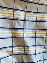 NEW Lady Deborah 100% Silk Taffeta Plaid Tartan Ribbon Fabric- SB_1_25 - Fancy Styles Fabric Pierre Frey Lee Jofa Brunschwig & Fils