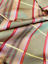 NEW! Lady Deborah 100% Silk Taffeta Plaid Tartan Ribbon Fabric- SB_1_19 - Fancy Styles Fabric Pierre Frey Lee Jofa Brunschwig & Fils
