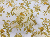 NEW! Duchess Eve 100% Silk Dupioni Printed Floral Motif Fabric - Fancy Styles Fabric Pierre Frey Lee Jofa Brunschwig & Fils