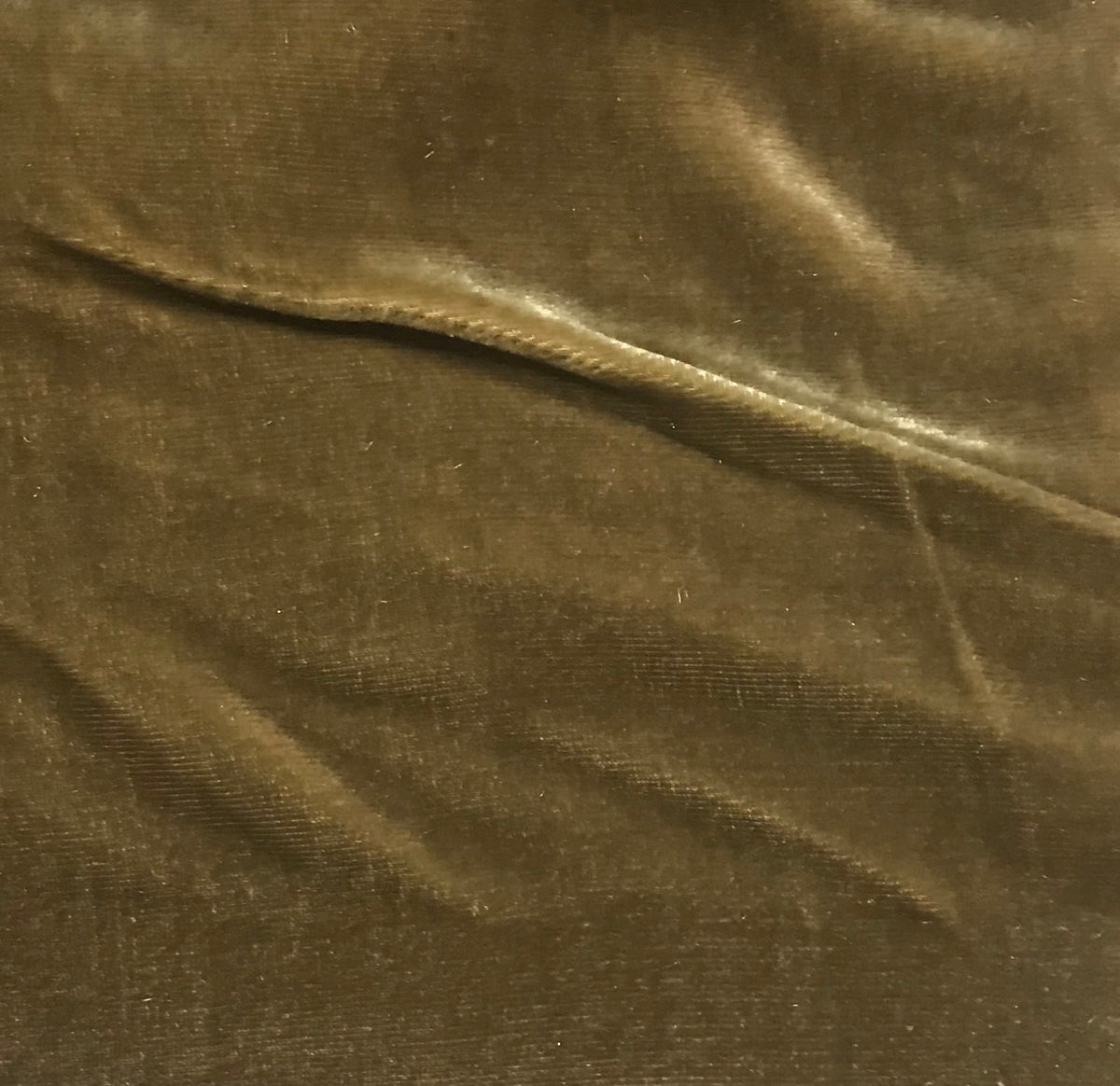NEW Designer Silk Rayon Velvet Fabric - Dusty Mustard- By The Yard - Fancy Styles Fabric Pierre Frey Lee Jofa Brunschwig & Fils