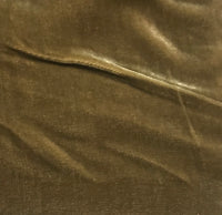 NEW Designer Silk Rayon Velvet Fabric - Dusty Mustard- By The Yard - Fancy Styles Fabric Pierre Frey Lee Jofa Brunschwig & Fils