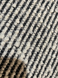 NEW Count Yorkshire Designer Heavyweight Boucle Upholstery Fabric in White and Black Melange - Fancy Styles Fabric Pierre Frey Lee Jofa Brunschwig & Fils
