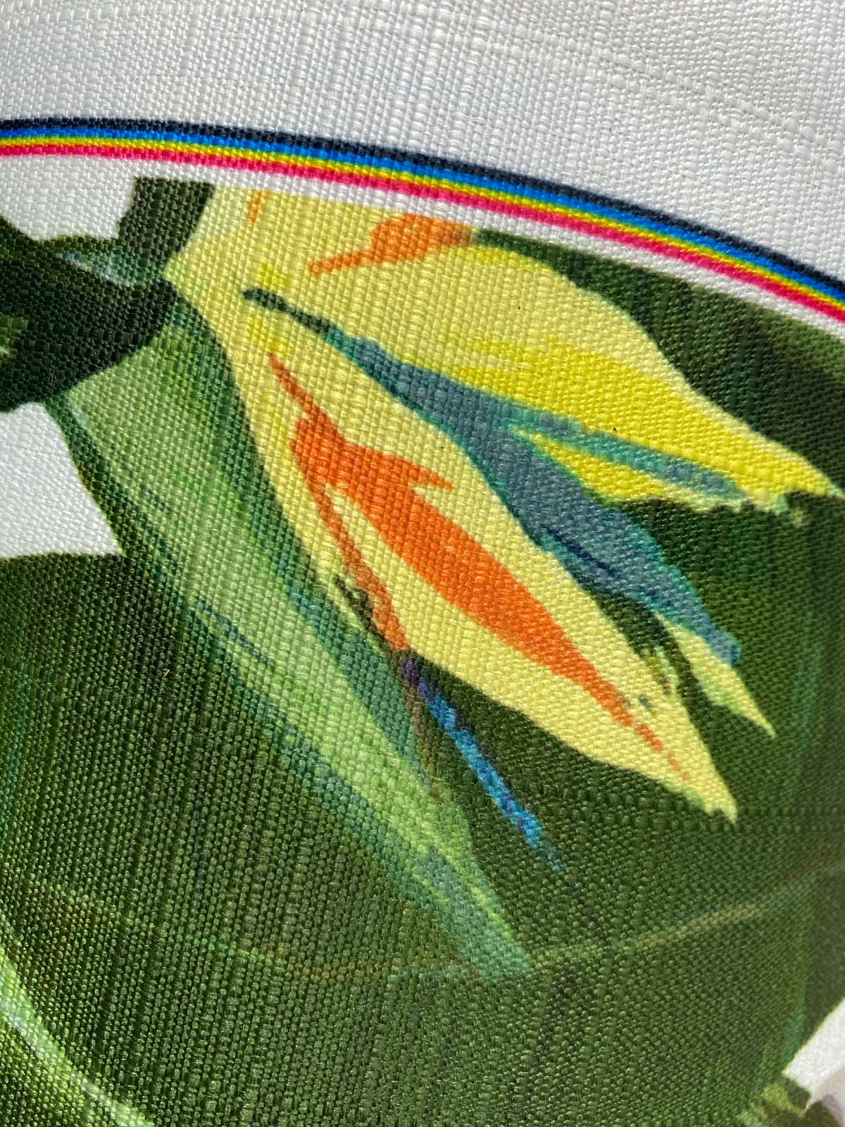 NEW Lady Paradise Designer Indoor/Outdoor Waterproof Upholstery Fabric- Palm Birds of Paradise - Fancy Styles Fabric Pierre Frey Lee Jofa Brunschwig & Fils
