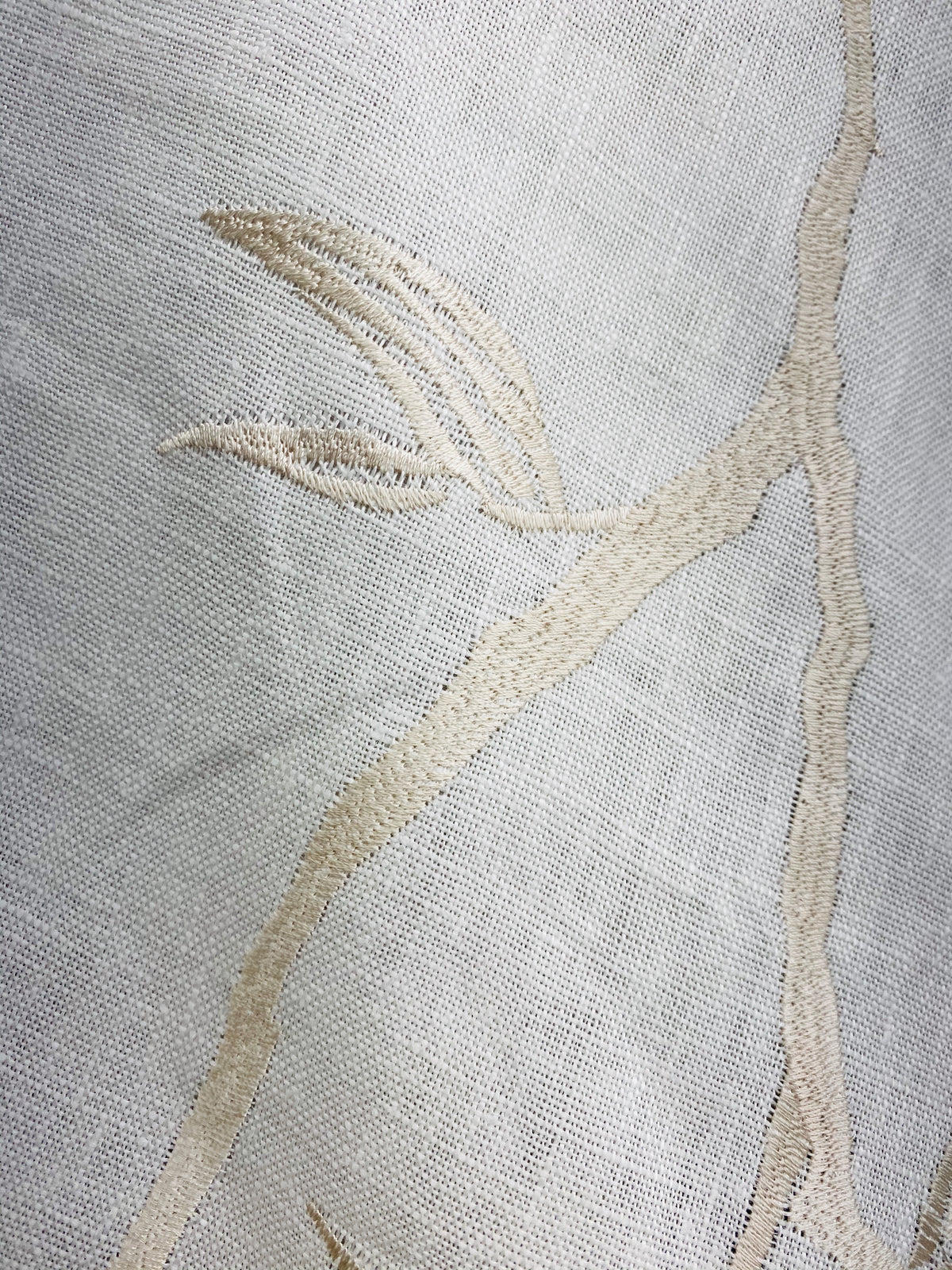 NEW! Miss Carolina Novelty Crewel Birds Floral Embroidery Linen Inspired Fabric - Fancy Styles Fabric Pierre Frey Lee Jofa Brunschwig & Fils