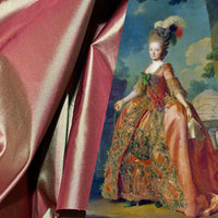 NEW Lady Lisa Designer 100% Silk Taffeta - Cinnamon Red with Gold Iridescence - Fancy Styles Fabric Pierre Frey Lee Jofa Brunschwig & Fils