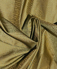 NEW Sir Dante Designer 100% Silk Taffeta - Olive and Gold Pattern SB_8_7 - Fancy Styles Fabric Pierre Frey Lee Jofa Brunschwig & Fils