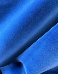 NEW! Prince Oliver Designer 100% Cotton Made In Belgium Upholstery Velvet Fabric Royal Blue - Fancy Styles Fabric Pierre Frey Lee Jofa Brunschwig & Fils