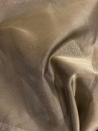 NEW! Lady Estella 100% Silk Organza Taupe Grey Fabric - Fancy Styles Fabric Pierre Frey Lee Jofa Brunschwig & Fils