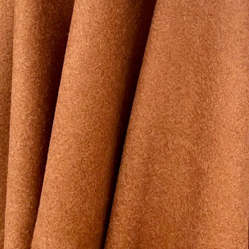 NEW! Designer Imported From Italy Wool Woven Fabric- Caramel - Fancy Styles Fabric Pierre Frey Lee Jofa Brunschwig & Fils