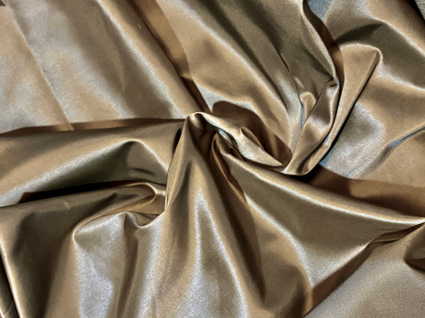NEW Lady Lisa Designer 100% Silk Taffeta Fabric Solid Old Gold - Fancy Styles Fabric Pierre Frey Lee Jofa Brunschwig & Fils