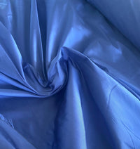 NEW Lady Frank Light Designer “Faux Silk” Taffeta Fabric Made in Italy - Blue Violet - Fancy Styles Fabric Pierre Frey Lee Jofa Brunschwig & Fils