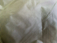 NEW Lady Bernadette 100% Silk Taffeta Fabric with 1/8” Grey and Gold Pinstripes SB_8_51 - Fancy Styles Fabric Pierre Frey Lee Jofa Brunschwig & Fils
