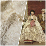 NEW Sir Linus Neoclassical Aubusson Inspired Gold Floral Upholstery Drapery Fabric