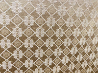 NEW! SALE! Sir Samuel Satin Diamond Decorating Fabric - Gold - Fancy Styles Fabric Pierre Frey Lee Jofa Brunschwig & Fils
