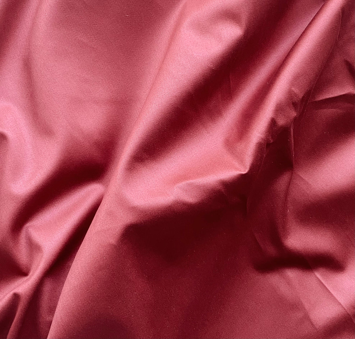 NEW Queen Ester 100% Cotton Sateen Fabric in Brick Red - Fancy Styles Fabric Pierre Frey Lee Jofa Brunschwig & Fils