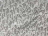 NEW! SALE! Duke Shane 100% Linen Woven Zebra Inspired Fabric- Stone - Fancy Styles Fabric Pierre Frey Lee Jofa Brunschwig & Fils