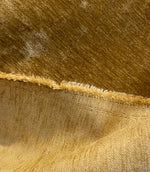 Lord Gideon Designer Antique Inspired Velvet Fabric - Honey - Upholstery