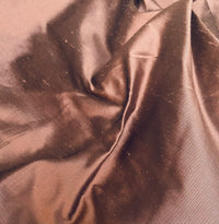 NEW Duchess Mable Designer 100% Silk Dupioni Fabric - Rosie Copper - Fancy Styles Fabric Pierre Frey Lee Jofa Brunschwig & Fils