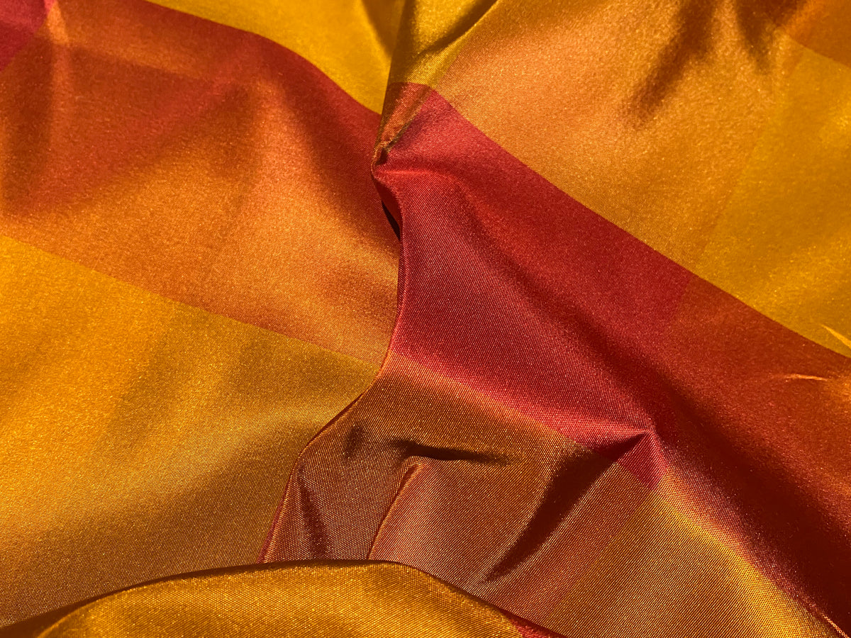 NEW Lady Hart 100% Silk Taffeta Checkered Plaid Fabric- SB_1_13 - Fancy Styles Fabric Pierre Frey Lee Jofa Brunschwig & Fils