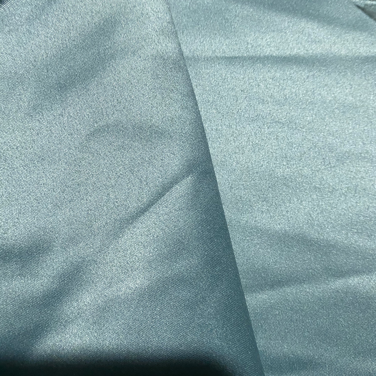 NEW! Prince Peter Upholstery and Drapery Satin Fabric- Antique Duck Egg Blue - Fancy Styles Fabric Pierre Frey Lee Jofa Brunschwig & Fils