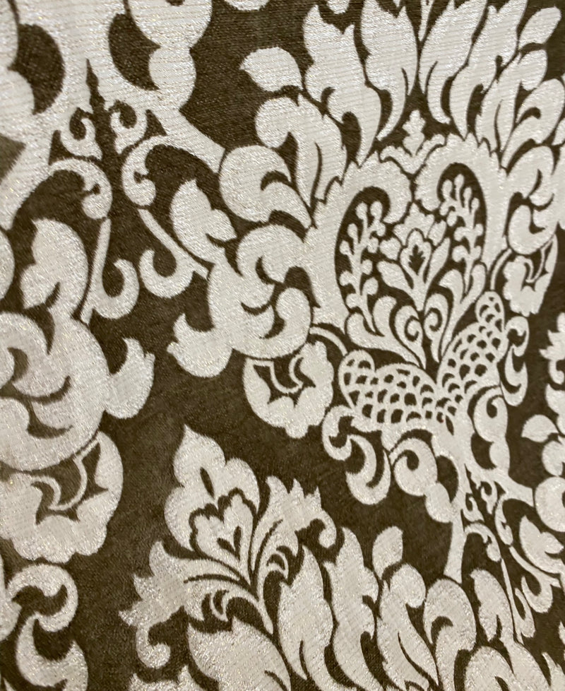 NEW! Queen Letty Made In Italy Velvet Fabric- Medallion - Upholstery