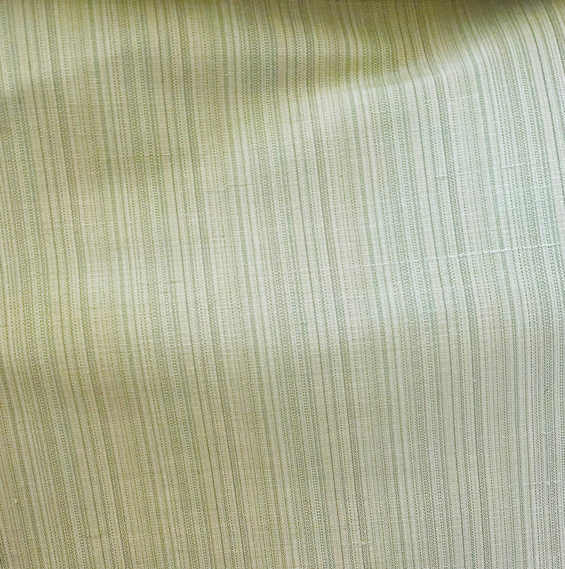 NEW! Lady Bridgette 100% Silk Dupioni Dusty Pistachio Pinstripe Stripe Fabric -SB_1_35