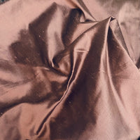NEW Duchess Mable Designer 100% Silk Dupioni Fabric - Rosie Copper - Fancy Styles Fabric Pierre Frey Lee Jofa Brunschwig & Fils