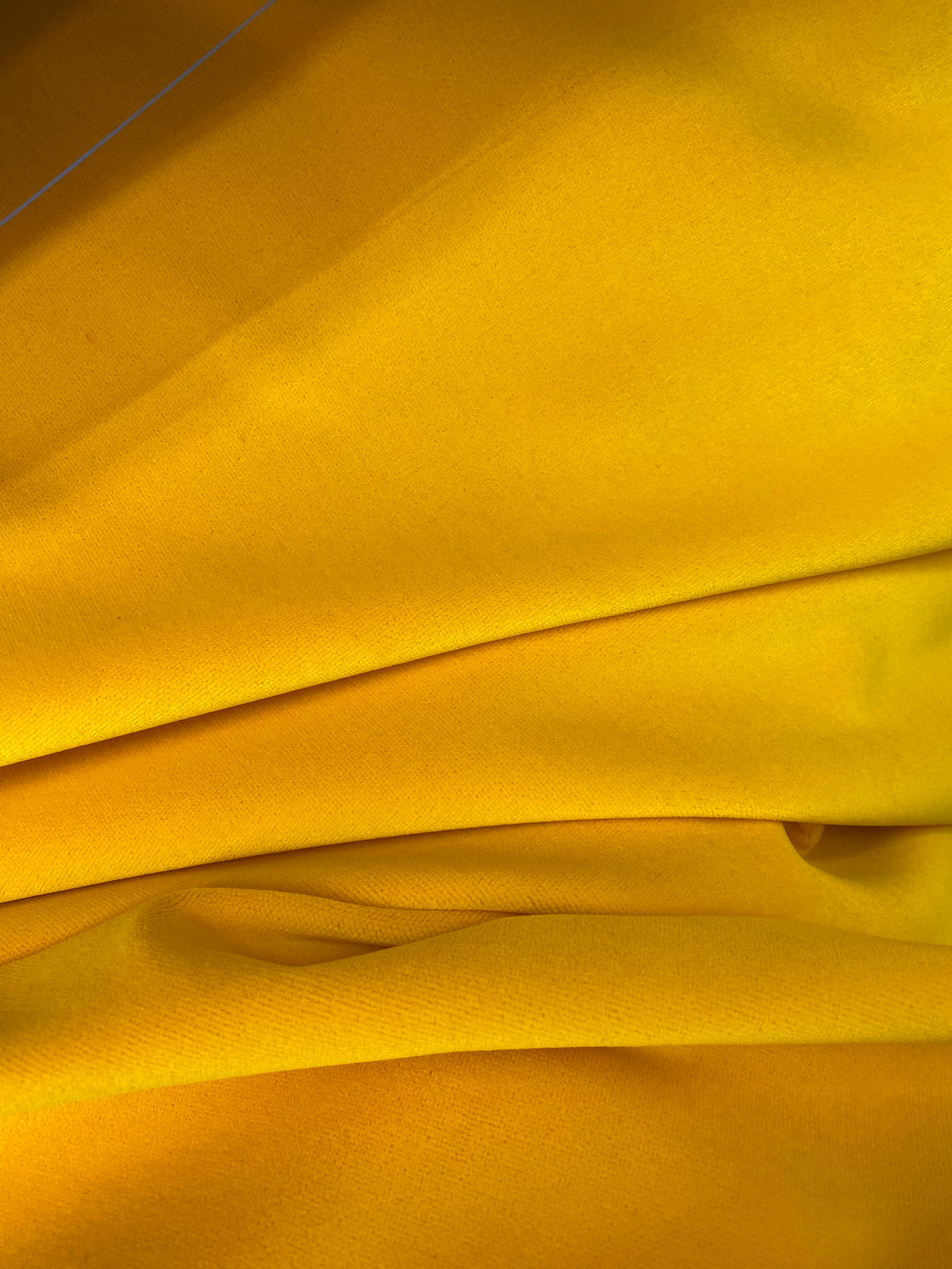 NEW! Duke Donovan WATERPROOF OUTDOOR Velvet Upholstery Fabric - Sunflower Yellow - Fancy Styles Fabric Pierre Frey Lee Jofa Brunschwig & Fils