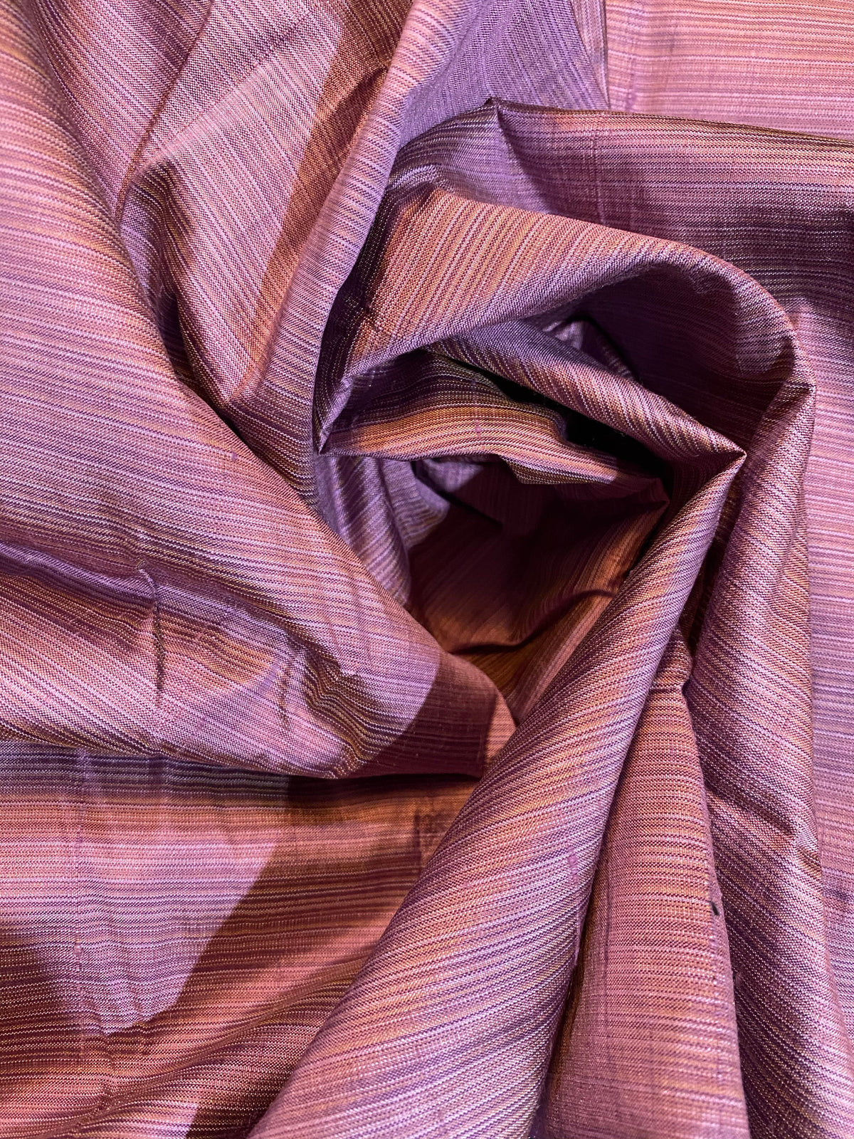 NEW Bridgette Designer 100% Silk Dupioni Orchid Pinstripe Stripe Fabric -SB_1_33 - Fancy Styles Fabric Pierre Frey Lee Jofa Brunschwig & Fils