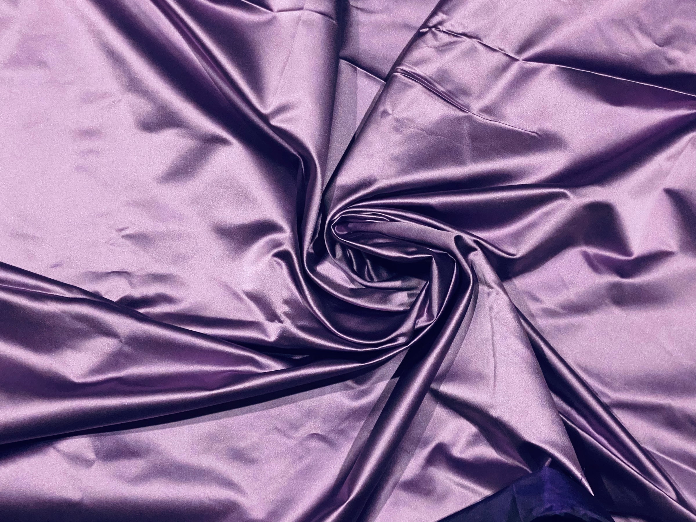 NEW Countess Christie 100% Silk Duchess Satin Fabric in Lavender
