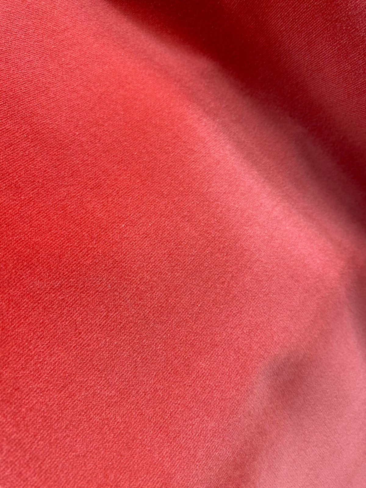 NEW! Prince Oliver - Designer 100% Cotton Made In Belgium Upholstery Velvet Fabric - Icy Coral - Fancy Styles Fabric Pierre Frey Lee Jofa Brunschwig & Fils