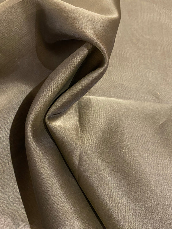 NEW! Lady Estella 100% Silk Organza Taupe Grey Fabric - Fancy Styles Fabric Pierre Frey Lee Jofa Brunschwig & Fils