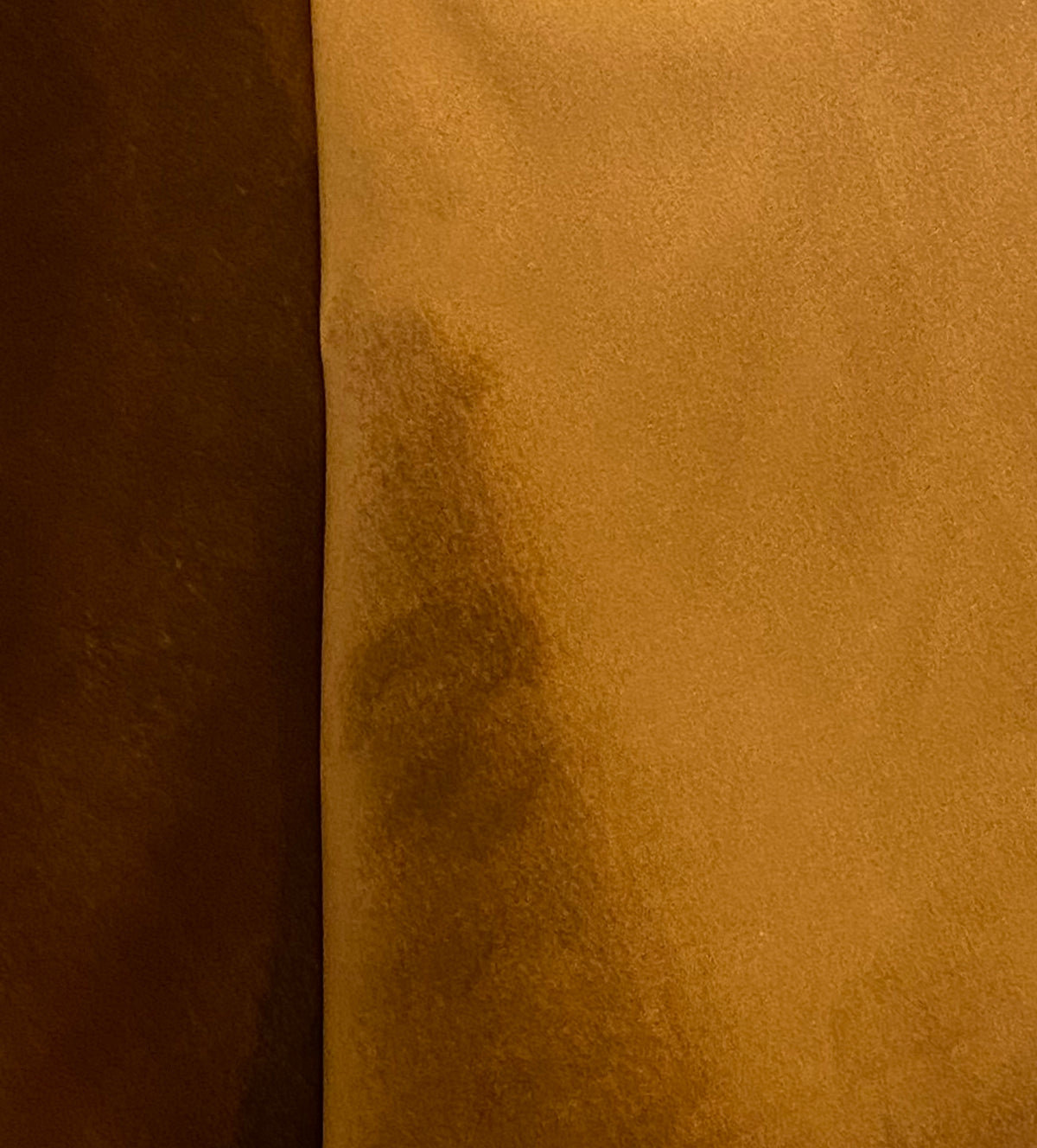NEW! Prince Burgess - Designer Soft Heavyweight Upholstery Cotton Velvet Fabric - Caramel - Fancy Styles Fabric Pierre Frey Lee Jofa Brunschwig & Fils