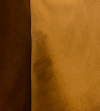 NEW! Prince Burgess - Designer Soft Heavyweight Upholstery Cotton Velvet Fabric - Caramel - Fancy Styles Fabric Pierre Frey Lee Jofa Brunschwig & Fils