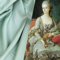 NEW Queen Ester 100% Cotton Sateen Fabric in Real Duck Egg - Fancy Styles Fabric Pierre Frey Lee Jofa Brunschwig & Fils