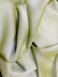 NEW Duchess Deseray Silk & Poly Chiffon Sheer Fabric - Celery - Fancy Styles Fabric Pierre Frey Lee Jofa Brunschwig & Fils