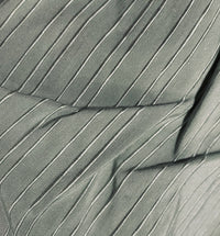 NEW Sir Ronan 100% Silk Fabric with Striped Embroidery Detail- Sage-Aqua Green - Fancy Styles Fabric Pierre Frey Lee Jofa Brunschwig & Fils