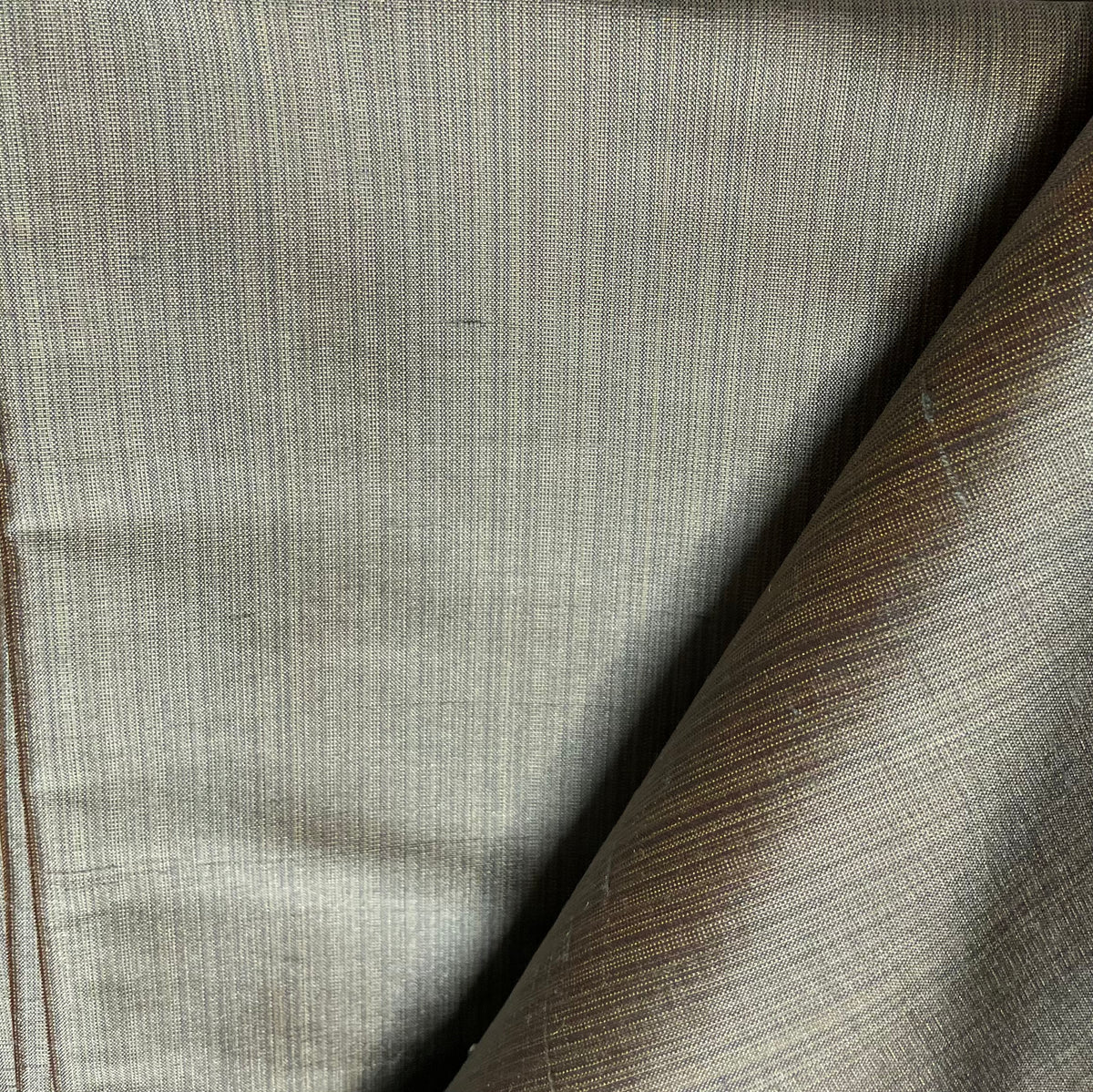 NEW! Lady Bridgette 100% Silk Dupioni Grey Pinstripe Stripe Fabric -SB_1_32 - Fancy Styles Fabric Pierre Frey Lee Jofa Brunschwig & Fils
