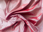 NEW Duchess Mable Designer 100% Silk Ultra Icy Red Dupioni Fabric