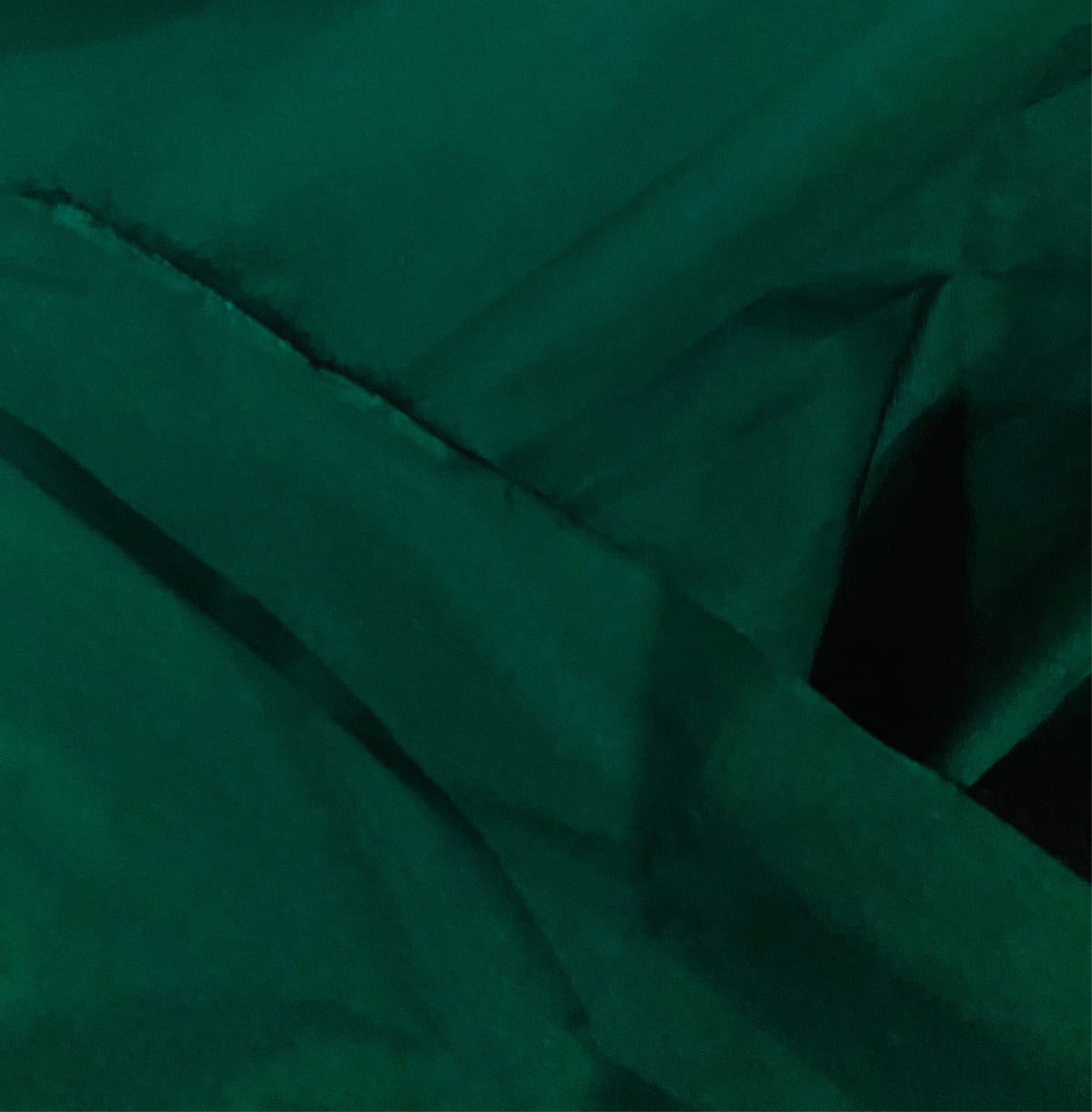 NEW Lady Frank Light Designer “Faux Silk” Taffeta Fabric Made in Italy Emerald Green with Black Iridescence - Fancy Styles Fabric Pierre Frey Lee Jofa Brunschwig & Fils