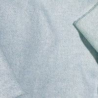 NEW Lady Burga Woven Wool Apparel Fabric Light Blue with Metallic Silver Specs - Fancy Styles Fabric Pierre Frey Lee Jofa Brunschwig & Fils