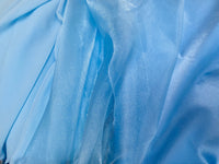 NEW Princess Cinderella Organza Light Blue Fabric - Fancy Styles Fabric Pierre Frey Lee Jofa Brunschwig & Fils
