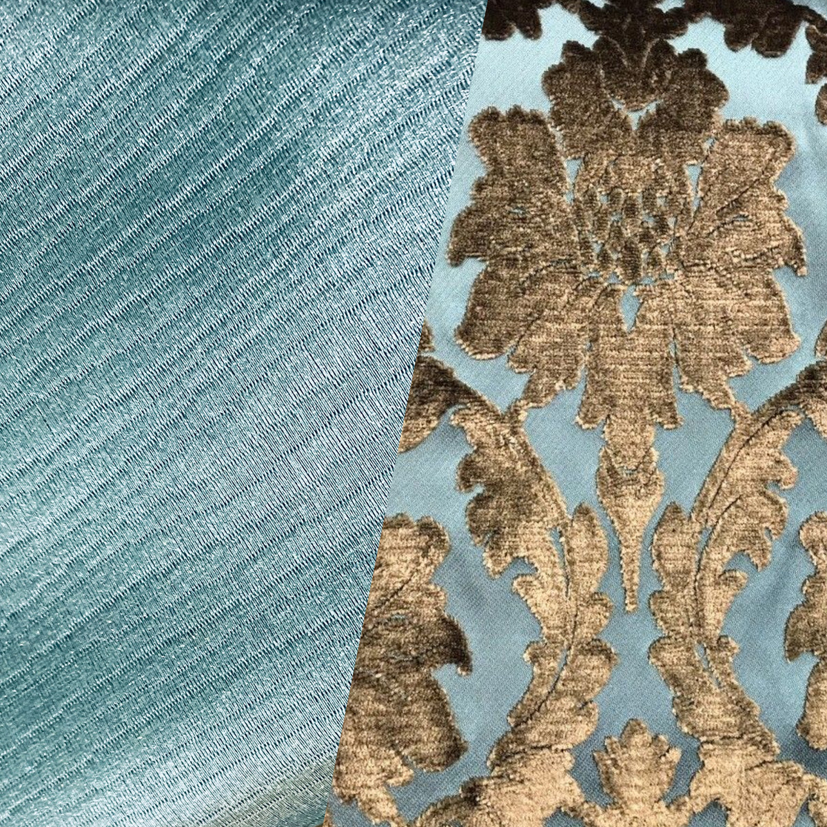 NEW Emperor Arthur (matching to Emperor Walter) Textured Satin Teal Upholstery and Decorating Fabric - Fancy Styles Fabric Pierre Frey Lee Jofa Brunschwig & Fils