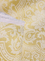 NEW SALE! Princess Penelope - Made in England- Novelty Medallion Upholstery Fabric in Soft French Yellow