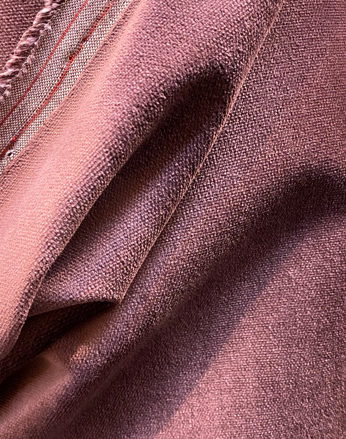 NEW! Prince Burgess - Designer Soft Heavyweight Upholstery Cotton Velvet Fabric - Purple Raisin - Fancy Styles Fabric Pierre Frey Lee Jofa Brunschwig & Fils