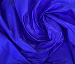 NEW Lady Lisa 100% Silk Taffeta Fabric - Solid Royal Blue - Fancy Styles Fabric Pierre Frey Lee Jofa Brunschwig & Fils