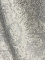 NEW! SALE! Duchess Sally 100% Linen Woven Medallion Fabric- Stone
