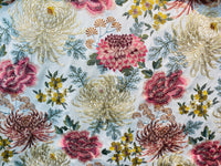 NEW! Lady Larissa Novelty Floral Embroidery Upholstery & Decorating Fabric - Fancy Styles Fabric Pierre Frey Lee Jofa Brunschwig & Fils