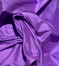 NEW Duchess Mable Designer 100% Silk Dupioni - Solid Electric Purple - Fancy Styles Fabric Pierre Frey Lee Jofa Brunschwig & Fils